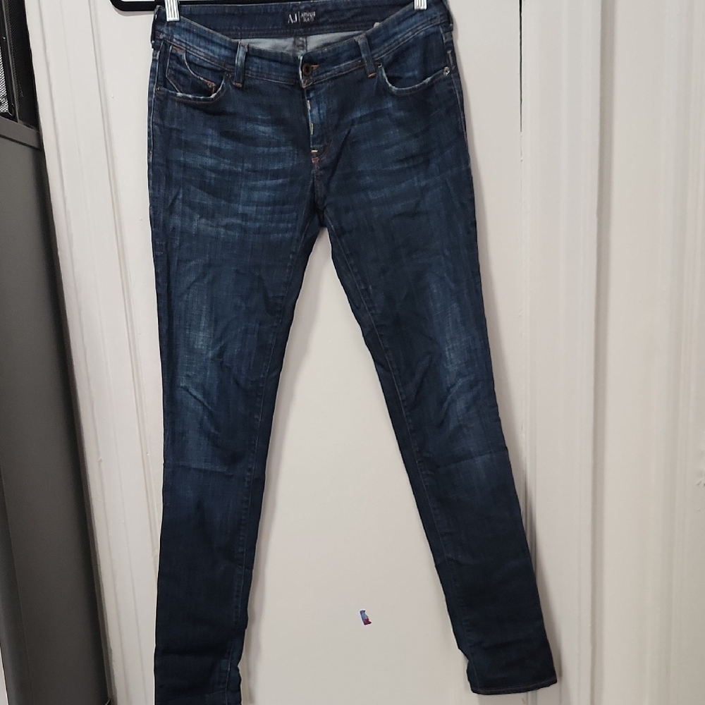 Armani Exchange Jeans Deep Blue Skinny Fit